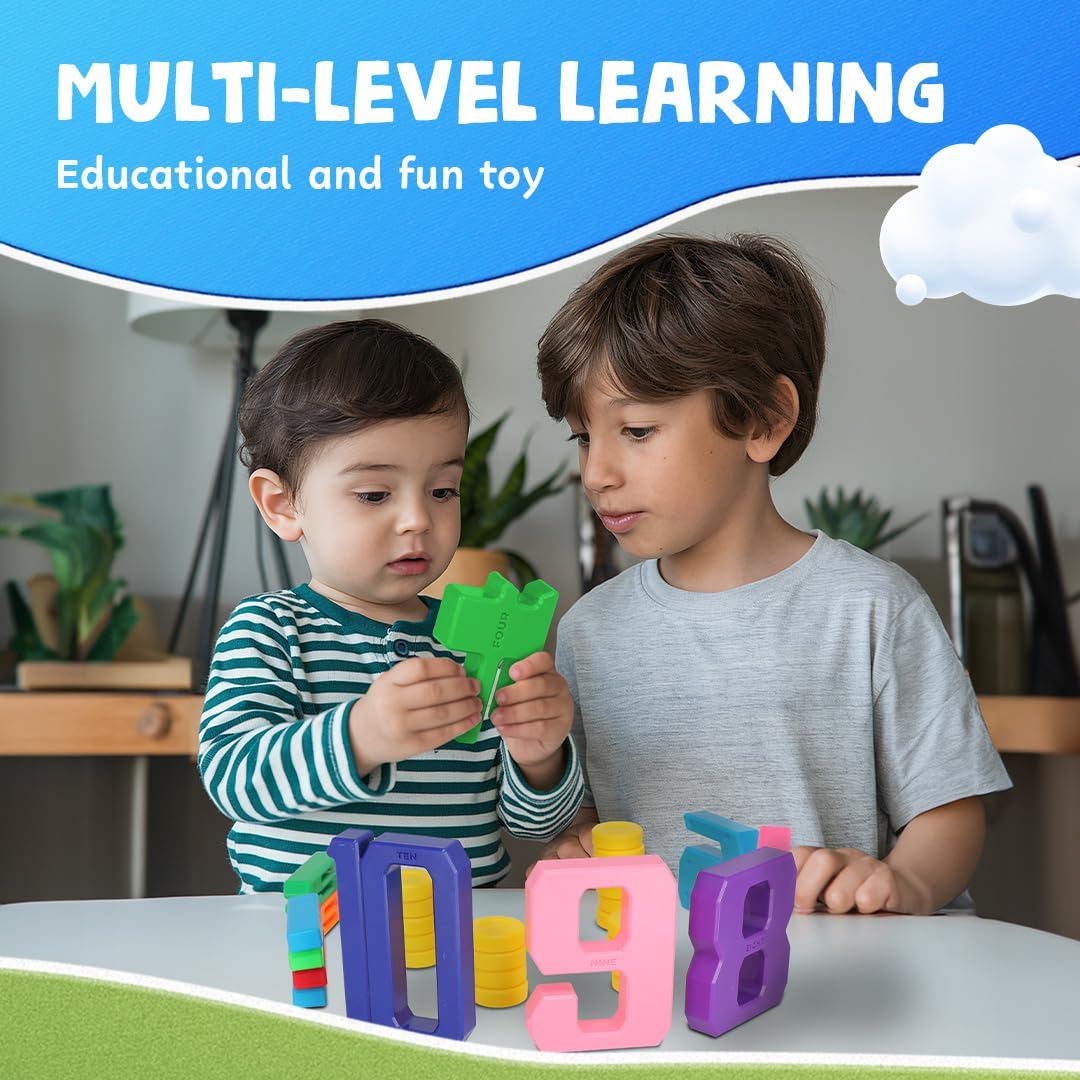 Foto 5 pulgar | Juego De Bloques Numéricos Y Monedas Para Contar Monedas Toy Skoolzy, 44 Piezas, Más De 18 M - Venta Internacional.