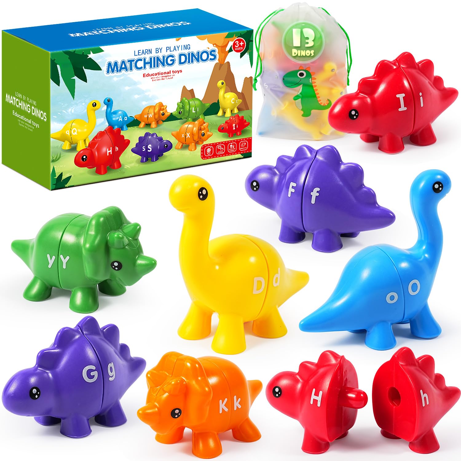 Foto 1 | Juguete De Dinosaurio Cpsyub Para Niños De 3 A 5 Años - Venta Internacional.