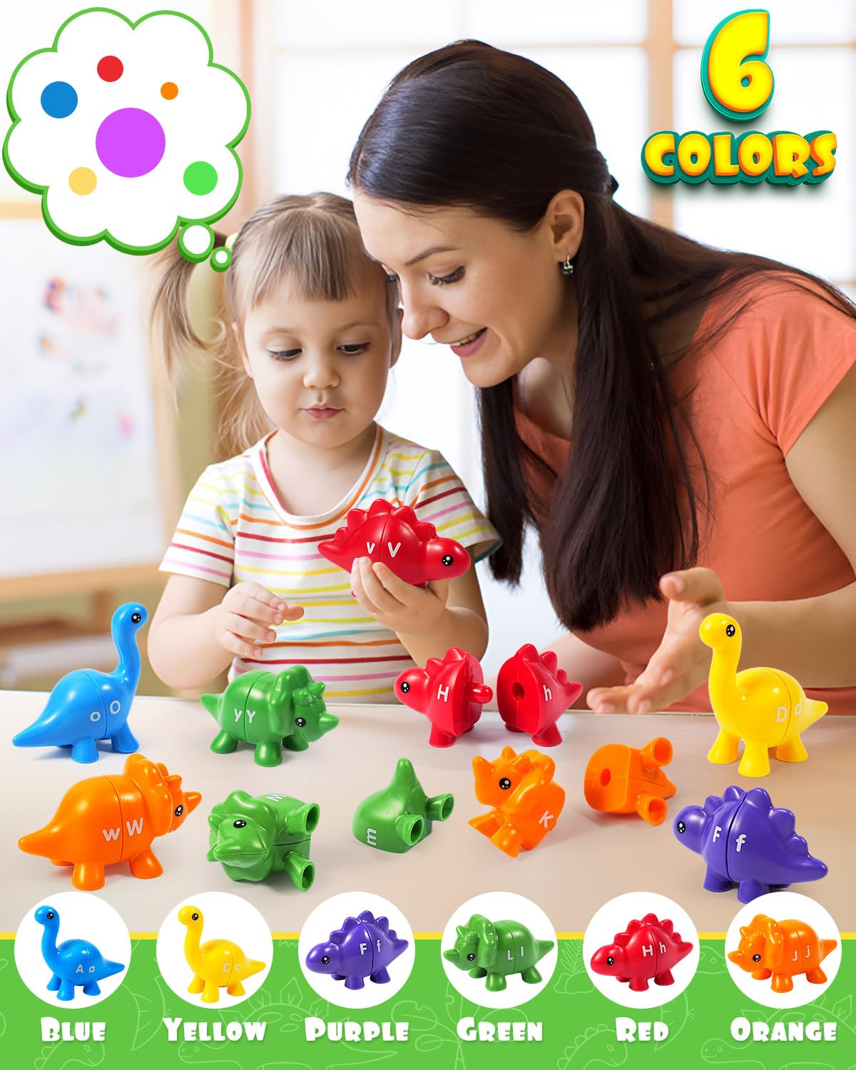 Foto 6 pulgar | Juguete De Dinosaurio Cpsyub Para Niños De 3 A 5 Años - Venta Internacional.