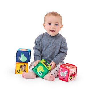 Foto 2 | Soft Blocks Baby Einstein Alpha Stacks Multisensoriales 3+ - Venta Internacional.
