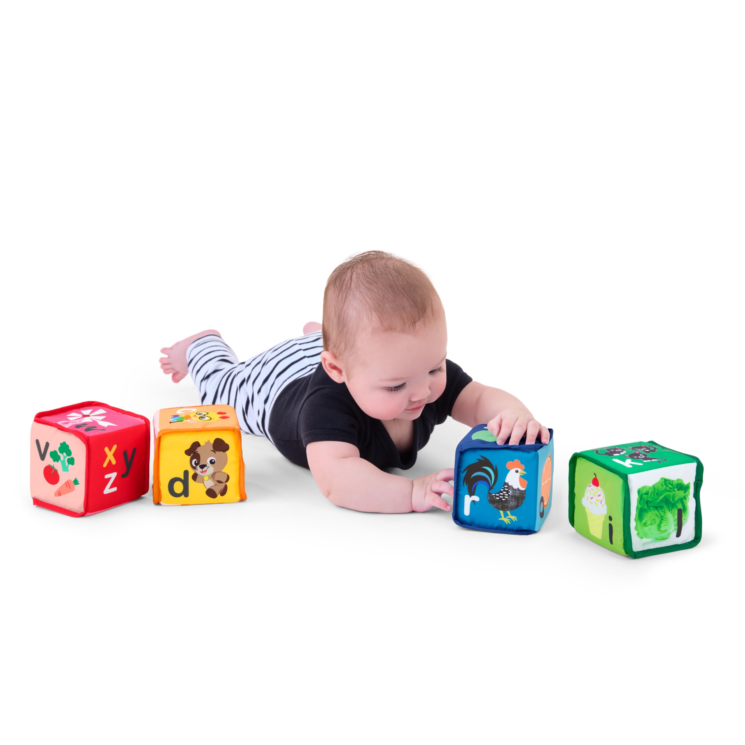 Foto 5 pulgar | Soft Blocks Baby Einstein Alpha Stacks Multisensoriales 3+ - Venta Internacional.