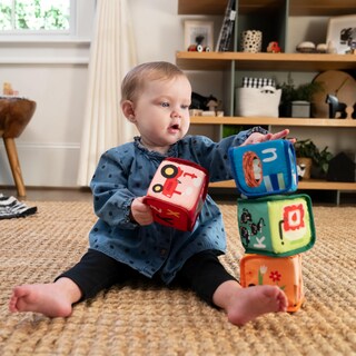 Foto 5 | Soft Blocks Baby Einstein Alpha Stacks Multisensoriales 3+ - Venta Internacional.