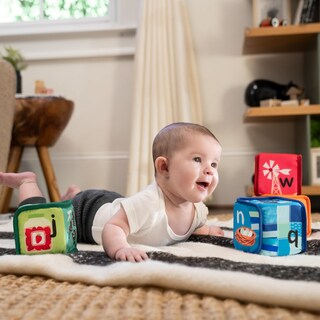 Foto 6 | Soft Blocks Baby Einstein Alpha Stacks Multisensoriales 3+ - Venta Internacional.