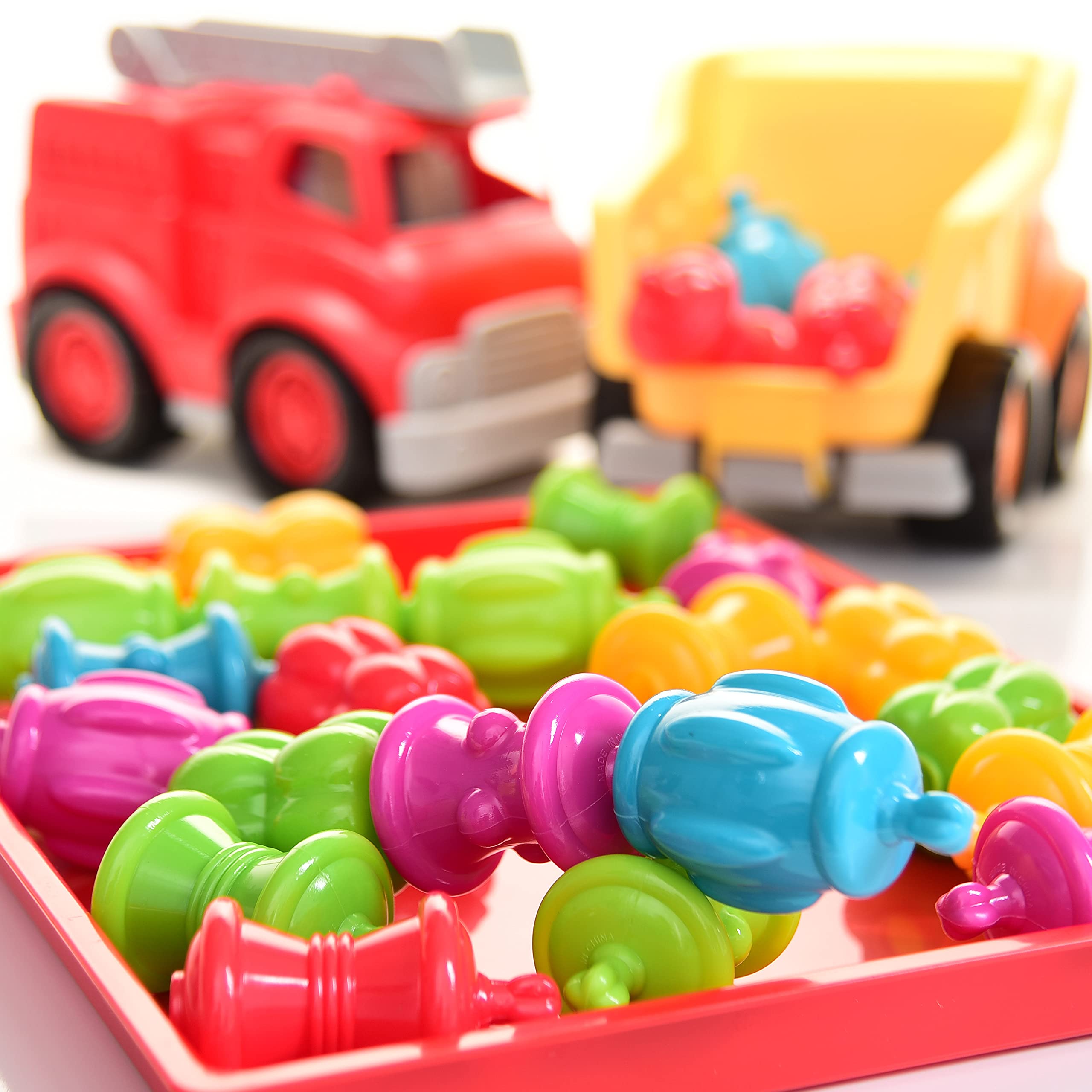 Foto 6 | Juguetes Constructivos Snap Beads Pop Beads Para Niños Pequeños - Venta Internacional.