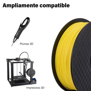 Foto 2 | Filamento para Impresora 3d eQual Carrete de 1 Kg color Amarillo