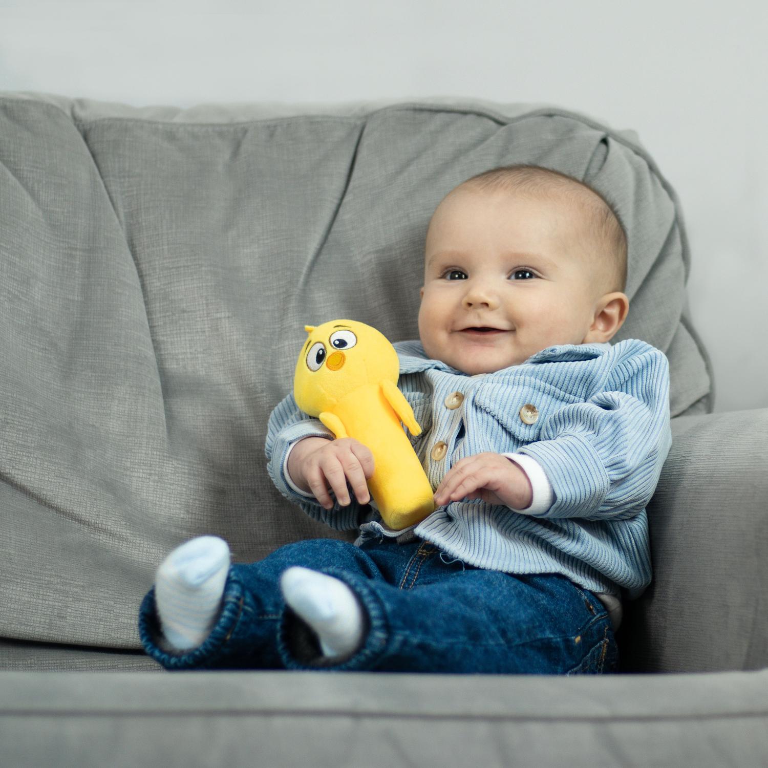 Foto 4 pulgar | Mi Primer Sonaja con Sonido del Pollito Amarillito