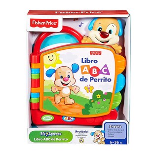 Foto 2 | Juguete Fisher Price Libro Abc De Perrito