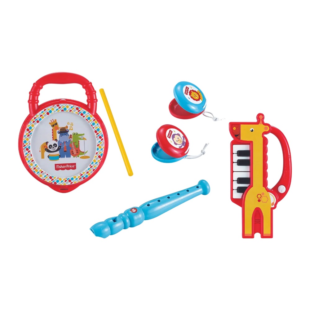 Foto 1 | Instrumentos Musicales Fisher Price para Bebé 6 Piezas