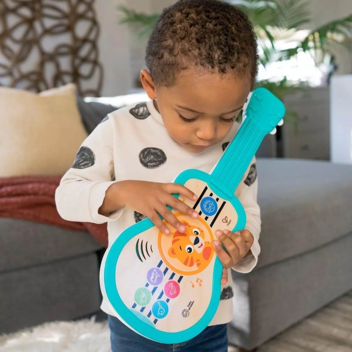 Foto 7 pulgar | Guitarra Musical Baby Einstein Sing & Strum Magic Touch