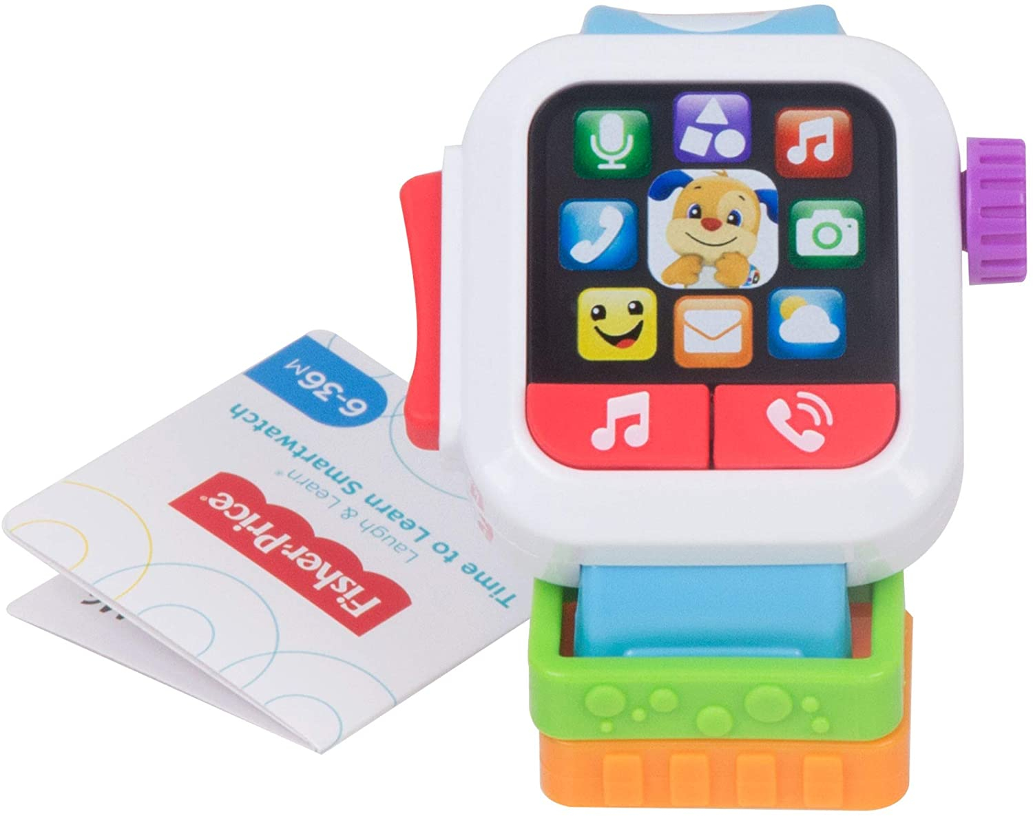 Foto 4 pulgar | Venta Internacional- Juguete Reloj Inteligente Fisher-Price para Reír y Aprender