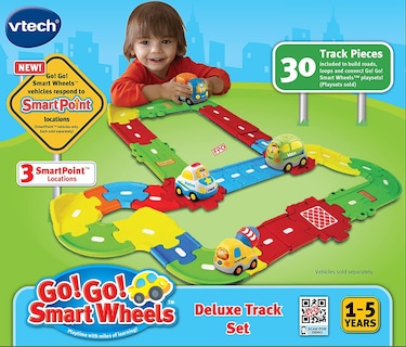 Foto 5 | Venta Internacional - ¡vtech Go! ¡ve! Smart Wheels Deluxe Track Playset