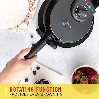 Foto 5 | Venta Internacional - Fabricante De Gofres Belga Rotativo Negro