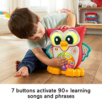 Foto 3 | Venta Internacional - Juguete Fisher-Price Linkimals Ilumina y Aprende Búho Interactivo