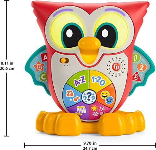 Foto 6 pulgar | Venta Internacional - Juguete Fisher-Price Linkimals Ilumina y Aprende Búho Interactivo