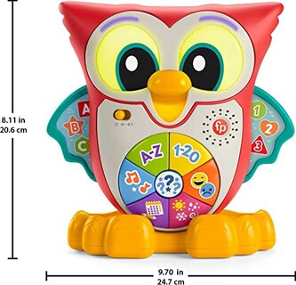 Foto 5 | Venta Internacional - Juguete Fisher-Price Linkimals Ilumina y Aprende Búho Interactivo