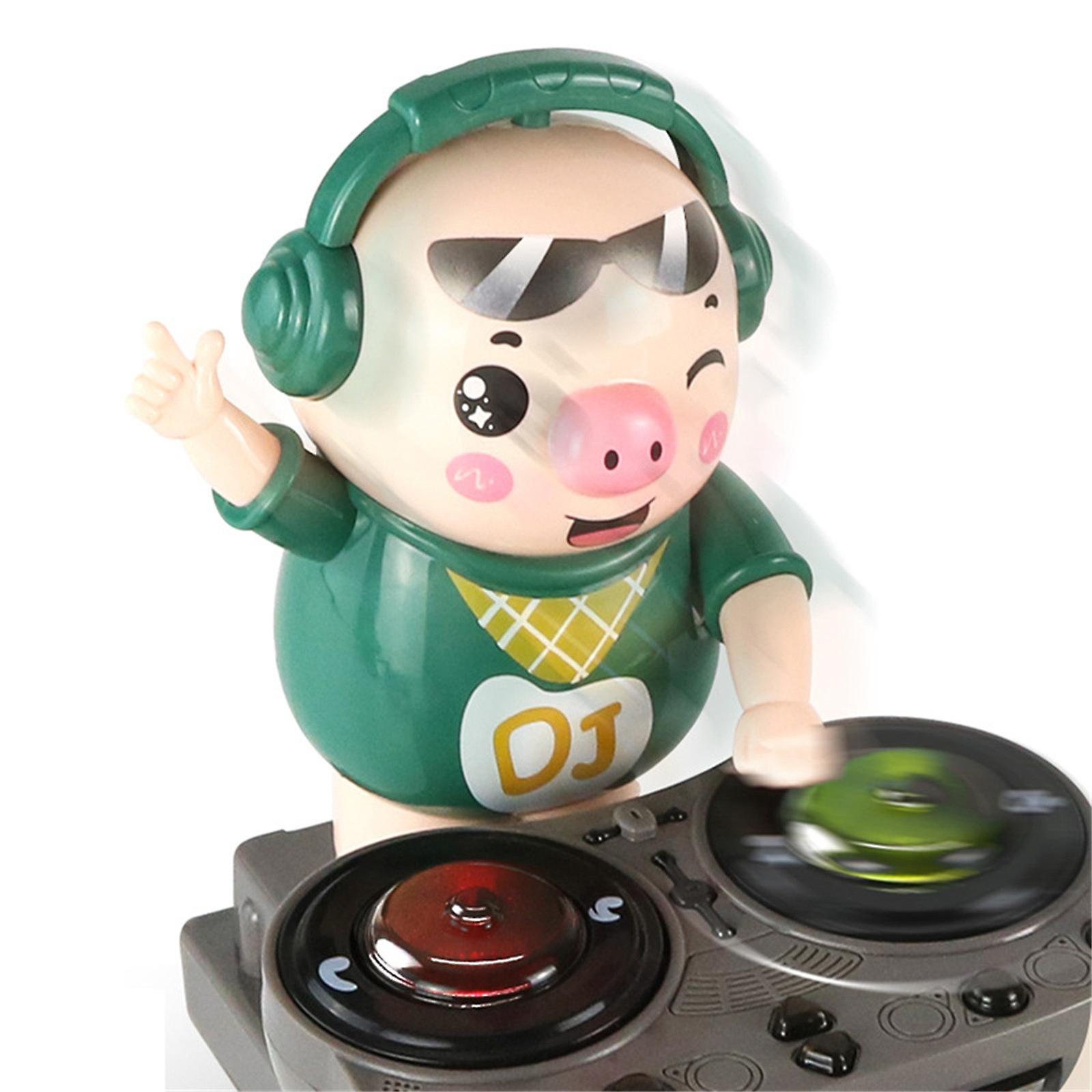 Foto 4 pulgar | Venta Internacional - Juguete Eléctrico Music Dancing Pig Surprise DJ con Luz Colorida