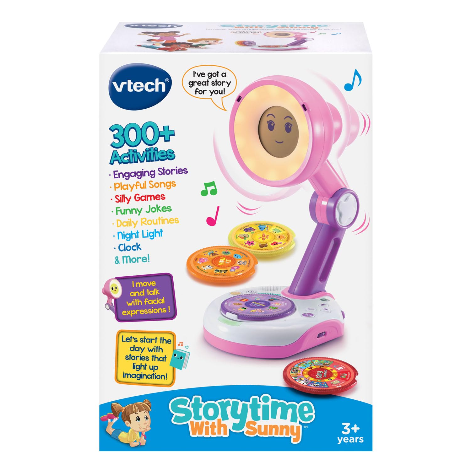 Foto 6 | Venta Internacional - Juguete Educativo Interactivo VTech Storytime con Sunny Pink para niños mayores de 3 años