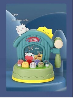Foto 3 | Venta Internacional - Juguete Educativo Para Bebés Con Forma De Hámster De Dibujos Animados Con Música Y Luz