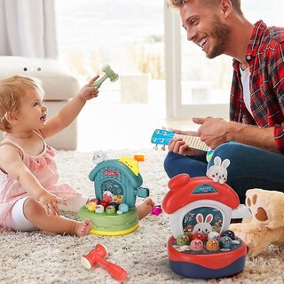 Foto 4 | Venta Internacional - Juguete Educativo Para Bebés Con Forma De Hámster De Dibujos Animados Con Música Y Luz