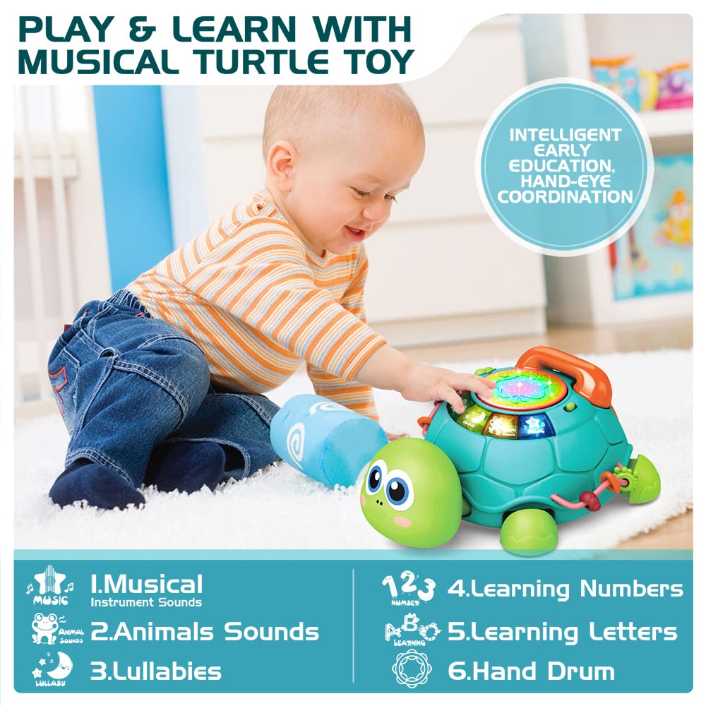 Foto 5 pulgar | Venta Internacional - Juguete Musical Para Bebés De 6 A 12 Meses Con Luz Y Sonido