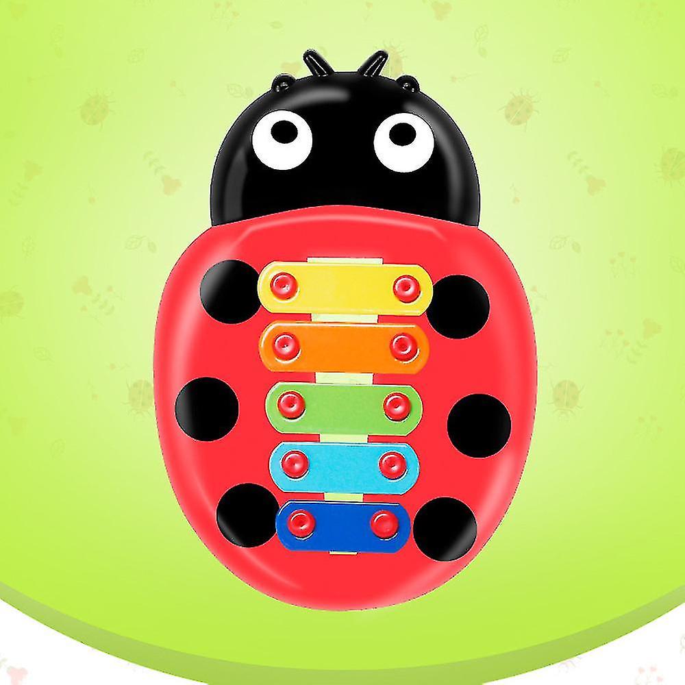 Foto 3 pulgar | Venta Internacional - Juguete De Xilófono Con Forma De Mariquita Colorida De 8 Notas Para Bebés Y Niños