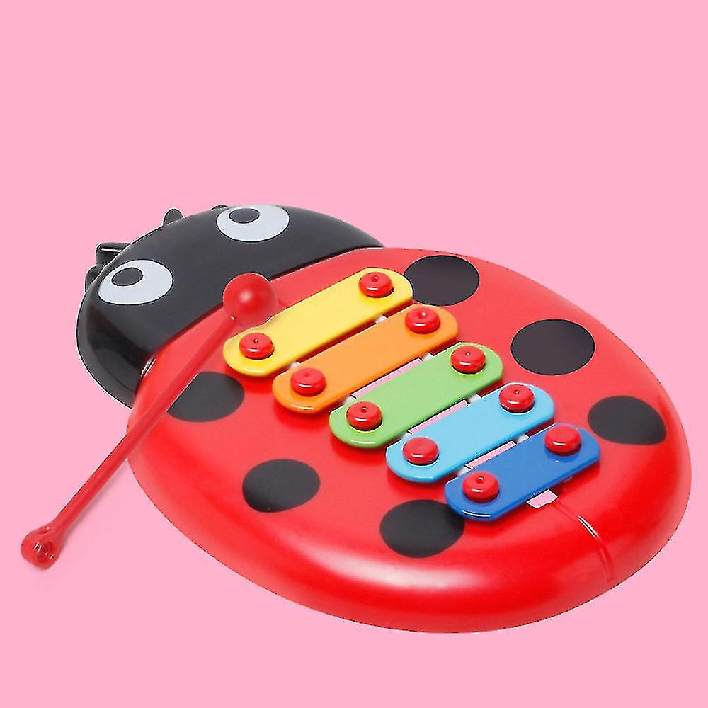 Foto 4 pulgar | Venta Internacional - Juguete De Xilófono Con Forma De Mariquita Colorida De 8 Notas Para Bebés Y Niños