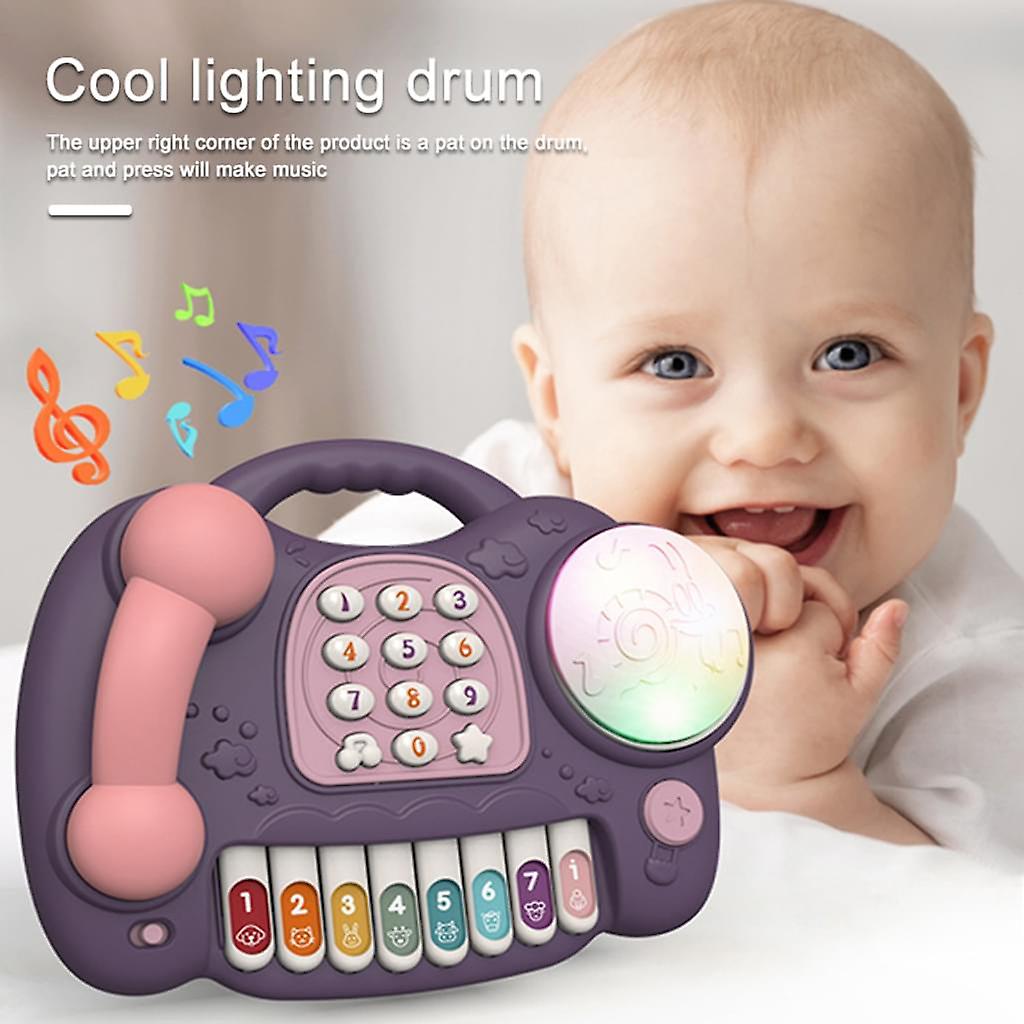 Venta Internacional - Juguete Musical Baby Xilófono Baby X Con 10 Funciones De Aprendizaje