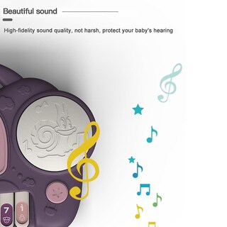 Foto 4 | Venta Internacional - Juguete Musical Baby Xilófono Baby X Con 10 Funciones De Aprendizaje