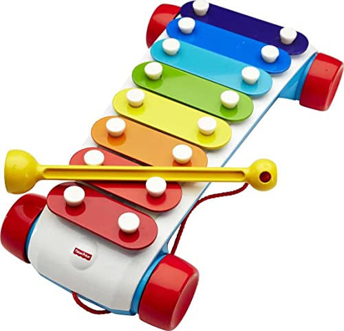 Foto 5 pulgar | Venta Internacional - Xilófono Clásico Pull Toy Fisher-price Pretend M Para Niños Pequeños