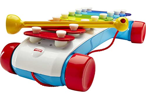 Foto 6 pulgar | Venta Internacional - Xilófono Clásico Pull Toy Fisher-price Pretend M Para Niños Pequeños