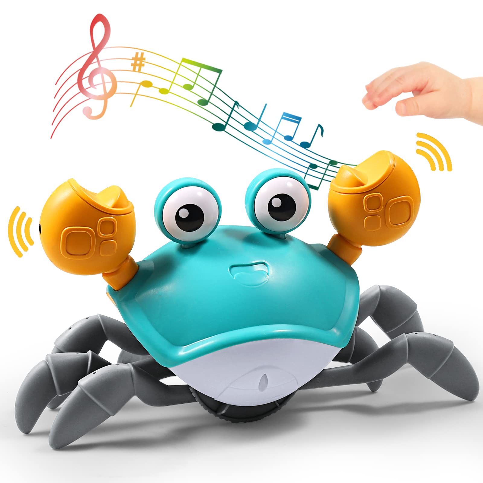 Foto 2 | Venta Internacional - Juguete Crawling Baby Crab Toy Aprilwolf Escape Con Música Y Luces