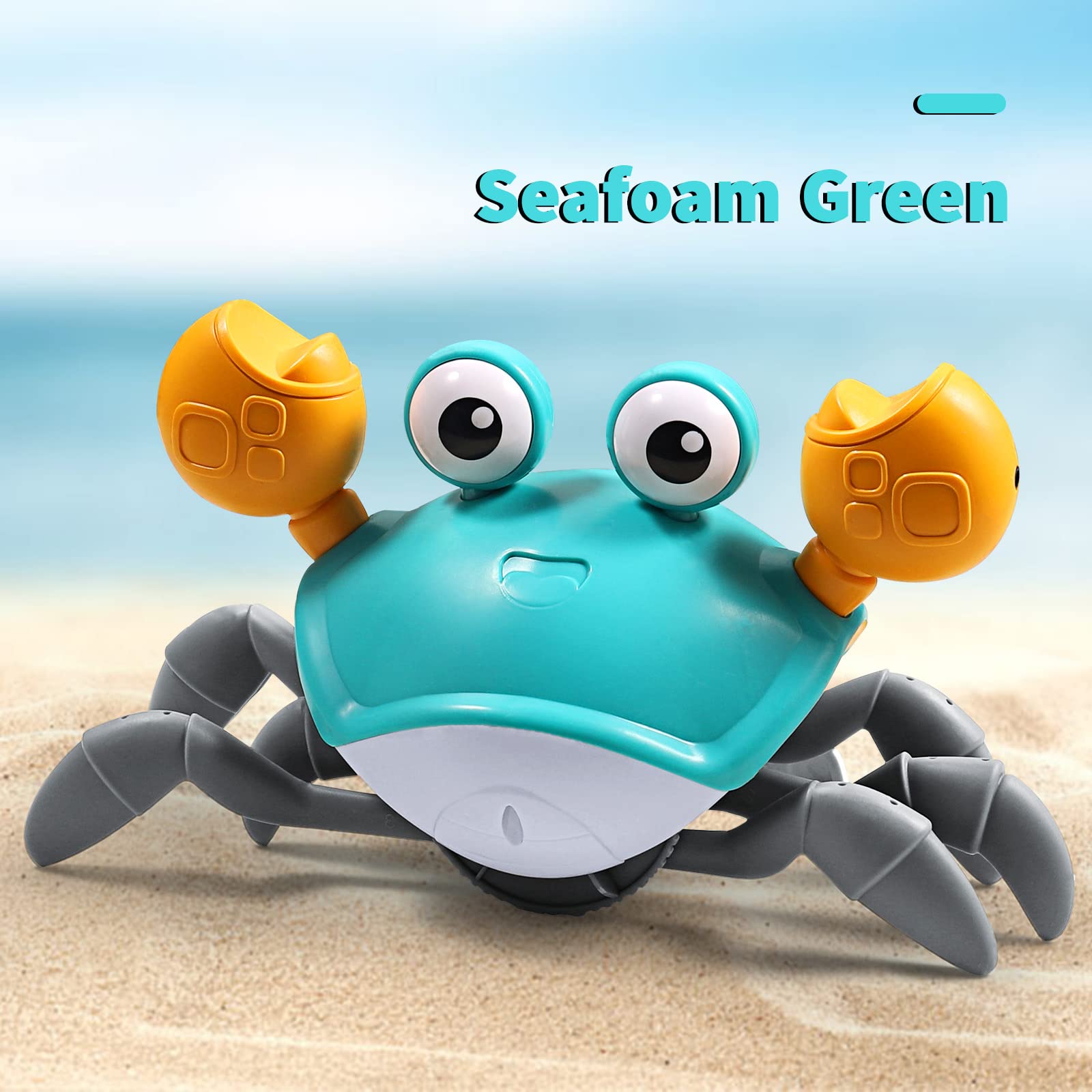 Foto 9 pulgar | Venta Internacional - Juguete Crawling Baby Crab Toy Aprilwolf Escape Con Música Y Luces