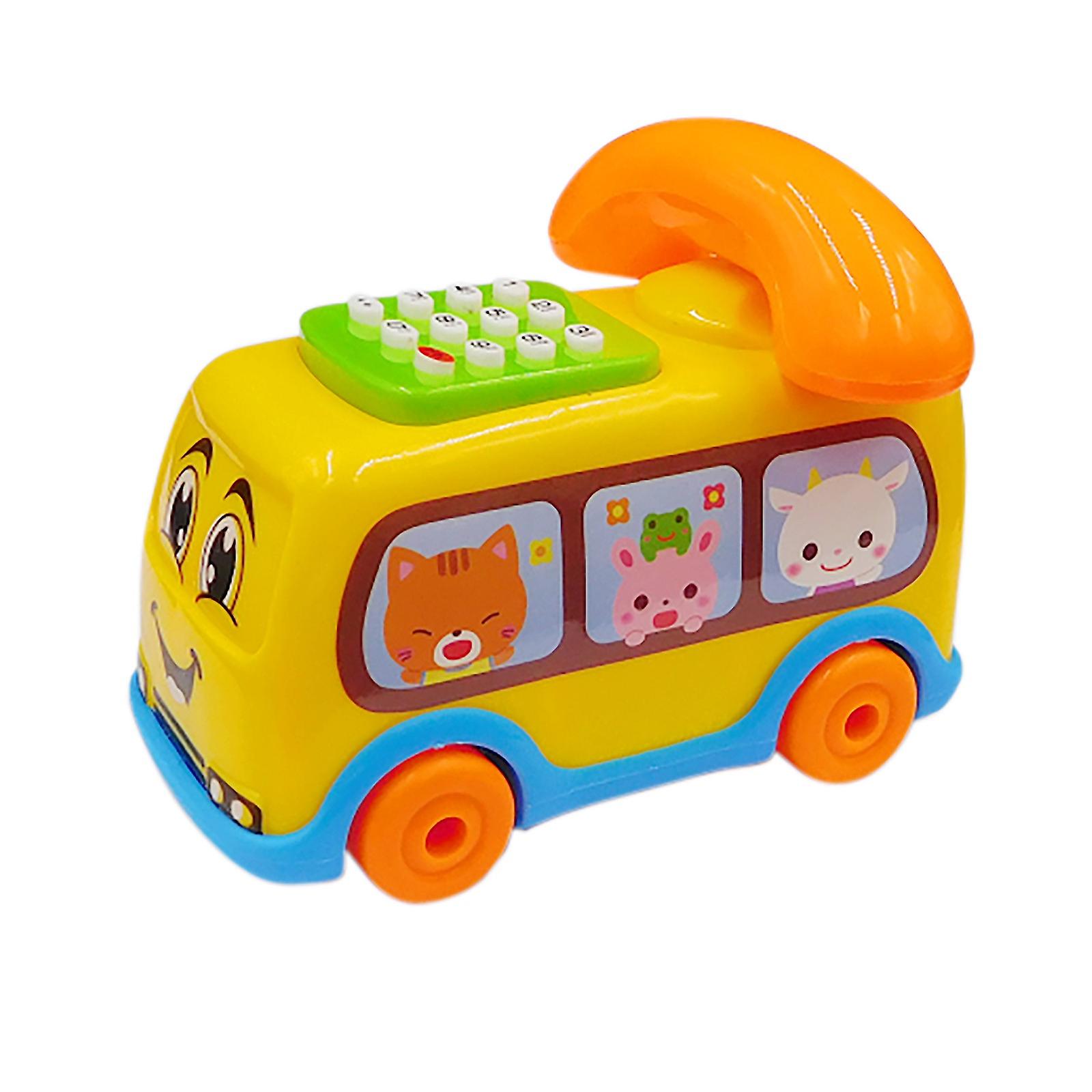 Foto 3 pulgar | Venta Internacional - Baby Toy Music Cartoon Bus Phone Educational 2017