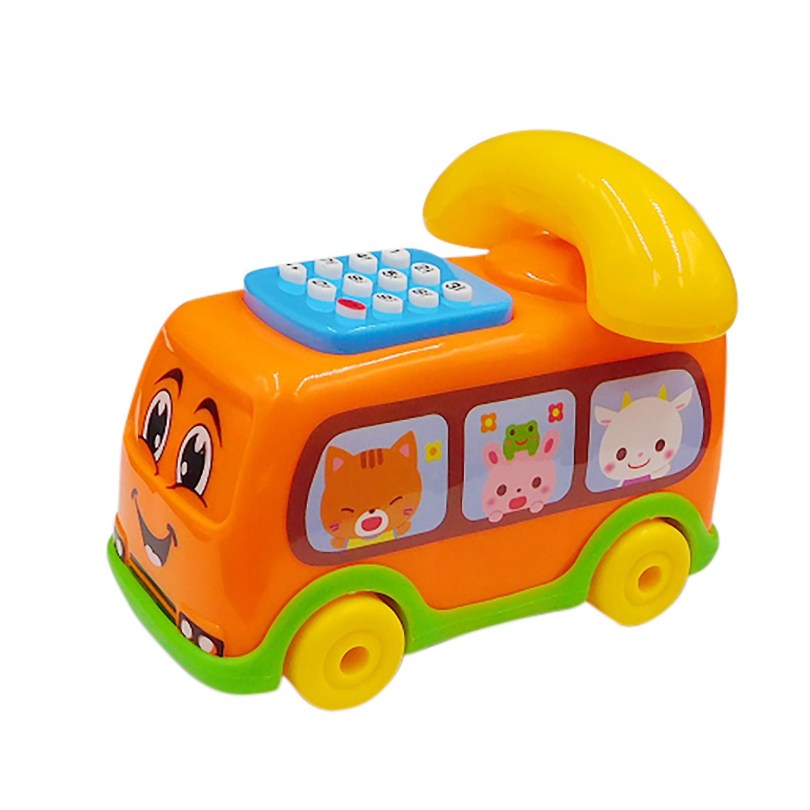 Foto 4 pulgar | Venta Internacional - Baby Toy Music Cartoon Bus Phone Educational 2017