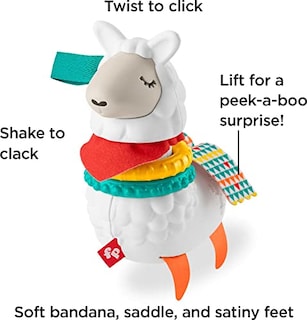 Foto 4 | Venta Internacional - Juguete De Actividad Fisher-price Click Clack Llama Para Bebé