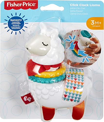 Foto 6 pulgar | Venta Internacional - Juguete De Actividad Fisher-price Click Clack Llama Para Bebé