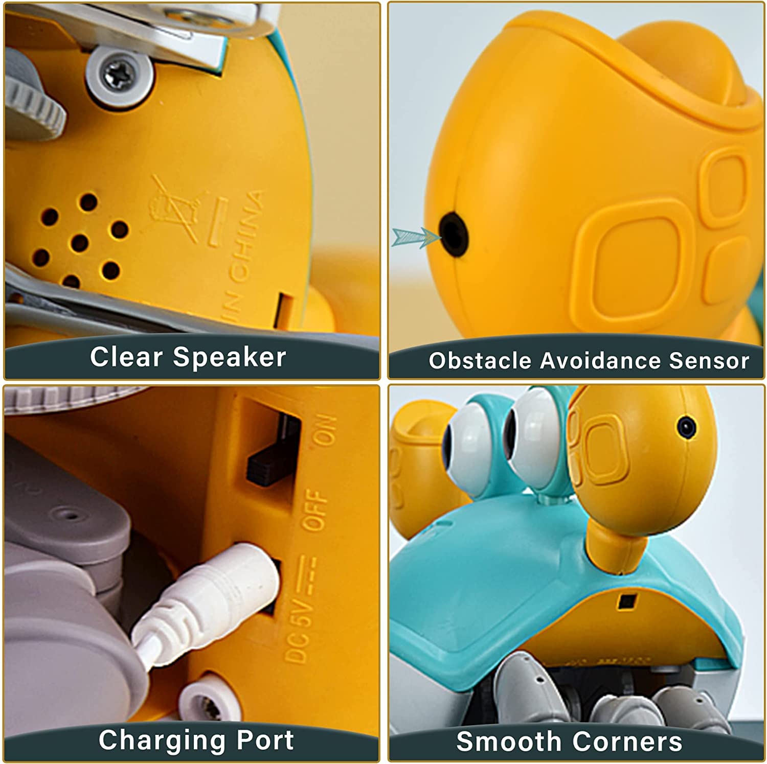 Foto 6 pulgar | Venta Internacional - Juguetes Para Bebés Tummy Time Toy Crawling Crab Yeaye, De 0 A 36 Meses