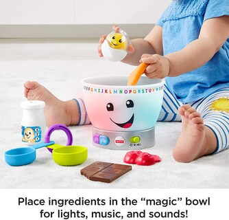 Foto 3 | Tazón de Mezcla de Color Mágico para Bebés +3 -Venta Internacional