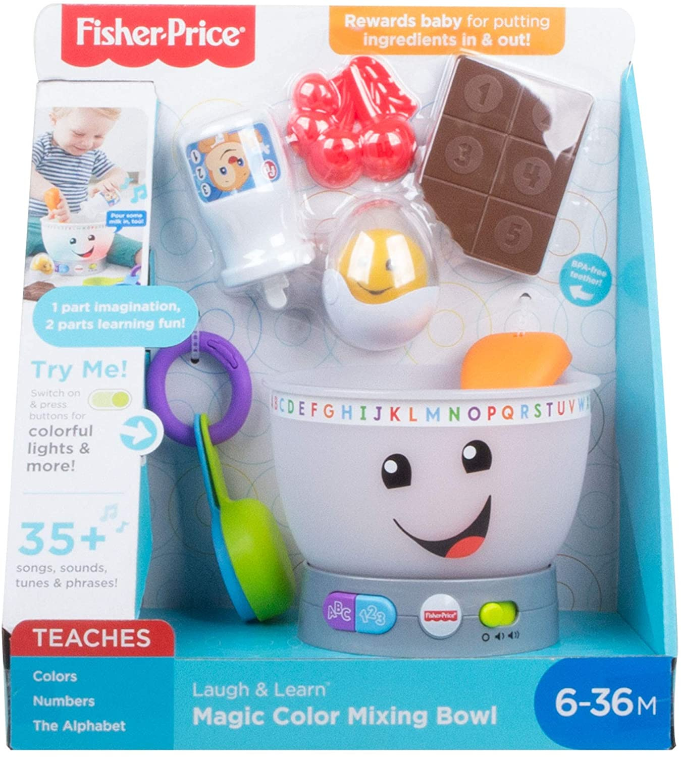 Foto 7 pulgar | Tazón de Mezcla de Color Mágico para Bebés +3 -Venta Internacional