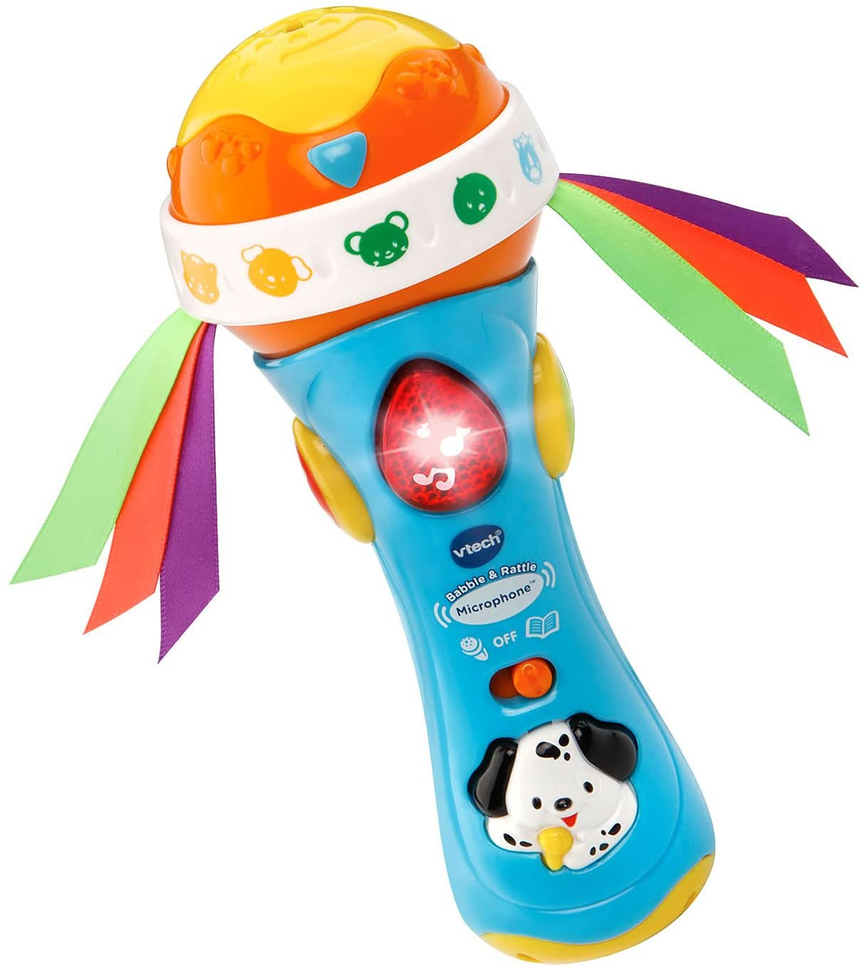 Micrófono Interactivo Babble and Rattle de VTech para Bebés -Venta Internacional