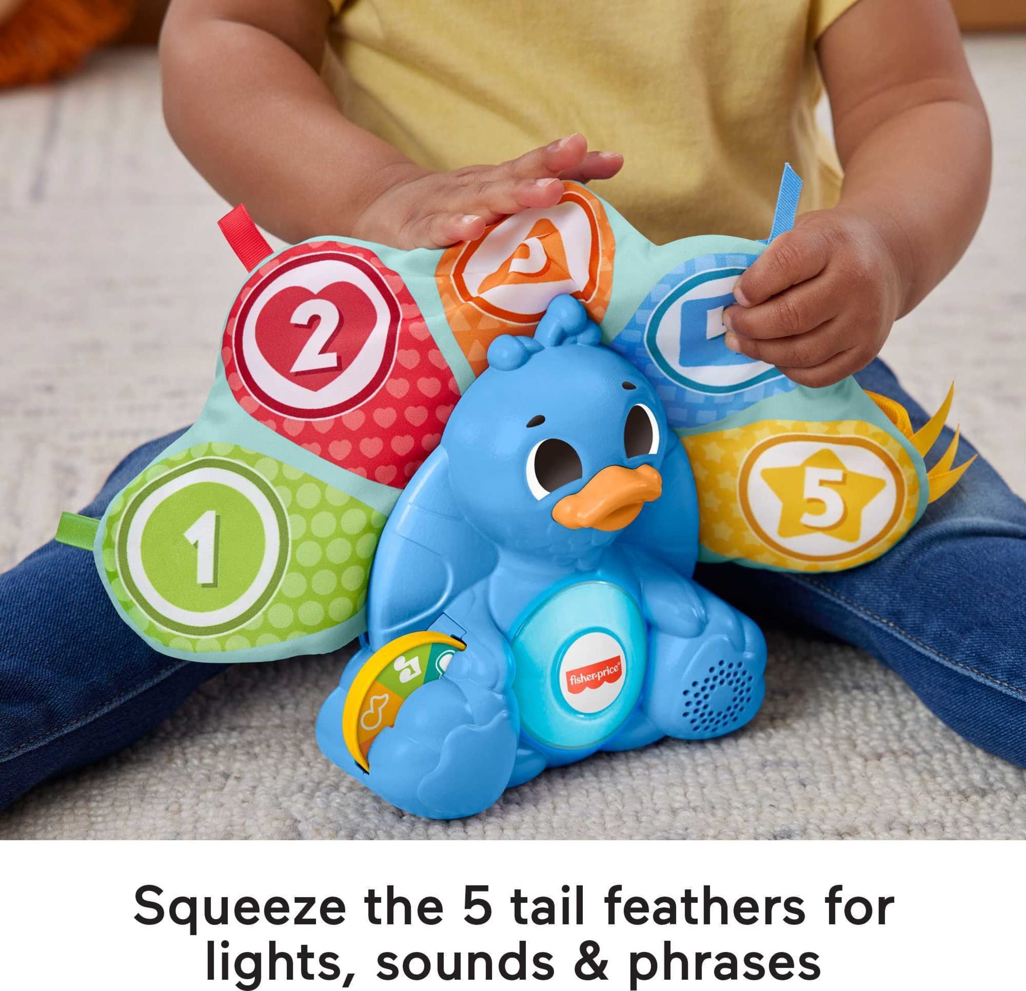 Foto 6 pulgar | Pavo Real Interactivo Toy Fisher Price con Luces y Sonidos -Venta Internacional