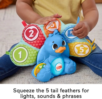 Foto 5 | Pavo Real Interactivo Toy Fisher Price con Luces y Sonidos -Venta Internacional