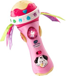 Foto 1 | Micrófono Baby Babble Rattle - Vtech Pink - Venta Internacional.
