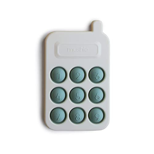 Phone Press Toy Mushie Cambridge Blue Durante Más De 10 Meses - Venta Internacional.