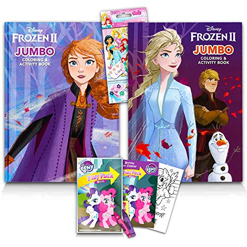 Foto 8 pulgar | Juego De Libros Para Colorear Frozen 2 De Disney Con Más De  - Venta Internacional.