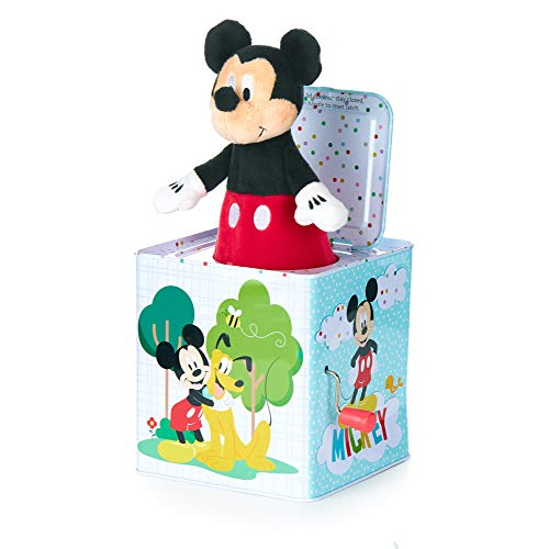 Niños Preferidos Disney Baby Mickey Mouse Jack-in-the-box Juguete Musical Para Bebés - Venta Internacional.