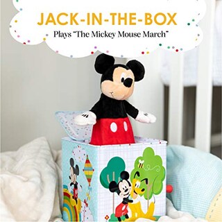 Foto 2 | Niños Preferidos Disney Baby Mickey Mouse Jack-in-the-box Juguete Musical Para Bebés - Venta Internacional.