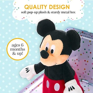 Foto 4 | Niños Preferidos Disney Baby Mickey Mouse Jack-in-the-box Juguete Musical Para Bebés - Venta Internacional.