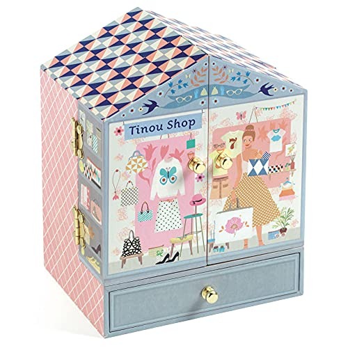 Foto 2 | Caja De Tesoros Musicales Djeco Tinou Shop, Multicolor - Venta Internacional.