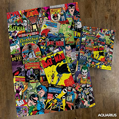 Foto 4 pulgar | Rompecabezas Collage de Batman Aquarius DC Comics - Venta Internacional